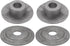 2pcs Bench Grinder Arbor Washer Flange 1.26" OD x 0.63" ID Carbon Steel Tool Parts for Bench Grinder Polisher...