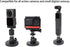 PellKing Magnet Camera Mount for GoPro Insta360 Akaso DJI Action,with Rotation Ball Head Super Strong Rubber Coating Neodymium Magnet for Car, Att...