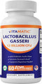 Vitamatic Lactobacillus Gasseri - 12 Billion per DR Capsule - 60 Count - Digestive Support - Made with Prebiotic Inulin Fiber...