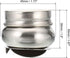 PATIKIL 2" x 1.8" Palette Cups, Paint Pot Container Cup with Lid and Clip Stainless Steel for Oil Painting, Silver...