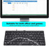 78 Keys Spanish Keyboard Wired Mini Portable Spanish Keyboard for Desktop Computer Ultra-Thin...