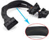 iKKEGOL 30cm 16 Pin OBD2 OBDII J1962 Y Cable Cord Splitter Extension 1x Male to 2X Female Braid Connector 12"...
