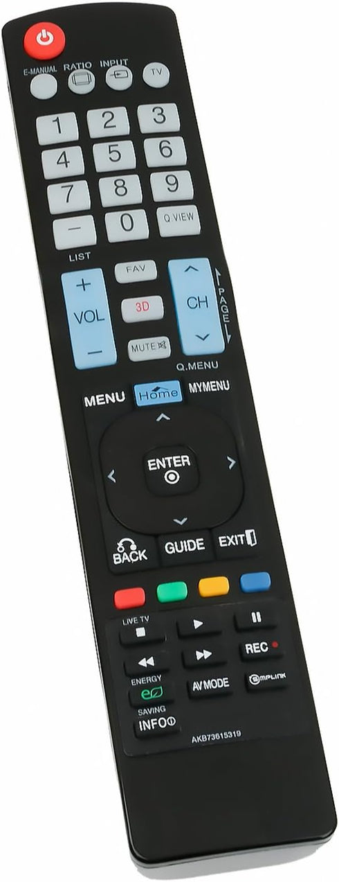 New AKB73615319 Replace Remote fit for LG TV 32LM6400 32LM6400-SA 32LM6400SA 42LM6400 42LM6400-SA 42LM6400SA 47LM6400 47LM6400-SA 47LM6400SA 55LM6...