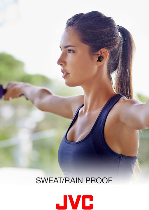 JVC Gumy Mini True Wireless Earbuds Headphones, Bluetooth 5.1, Water Resistance(IPX4), Long Battery Life (up to 15 Hours) - HAZ55TA (Blue)...