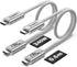 2FT USB 4 Cable, 240W Short C Cable Fast Charging, 40Gbps High Speed Data Transfer, 8K 60Hz Single and Dual 4K 60Hz Video Output...