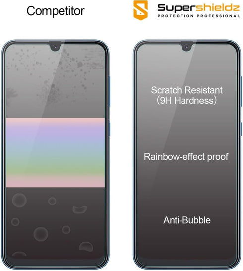 Supershieldz (3 Pack) Designed for Samsung Galaxy A50 Tempered Glass Screen Protector, Anti Scratch, Bubble Free...