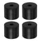 4pcs Rubber Spacer 1.57 Inch OD 0.4 Inch ID 1.57 Inch Thick Neoprene Round Anti Vibration Isolation Pads Isolator Rubber Washers Bushings for Home...