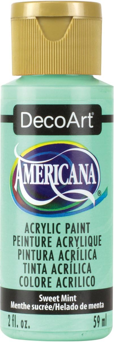 DecoArt Americana Acrylic Paint, 2-Ounce, Sweet Mint...