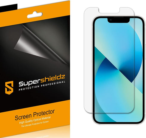 Supershieldz (6 Pack) Designed for Apple iPhone 13 Mini (5.4 inch) Screen Protector, High Definition Clear Shield (PET)......
