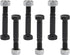 (6) 52100100 Shear Pin Bolts with Nuts for Ariens 00659100 521001 Snow Blower - 6 Packs Snowthrower Parts (2'' × 5/16''), Black...