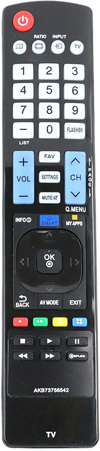 New AKB73756542 AKB73756567 Replace Remote fit for LG Smart TV 32LN570B 32LN5750 39LN5700 42LN5700 47LN5600 47LN5700 47LN5710 50LN5700 55LN5600UI ...