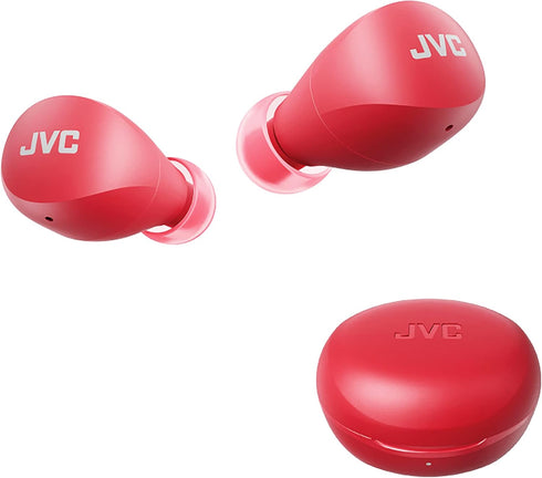 JVC Compact and Lightweight Gumy Mini True Wireless Earbuds Headphones, Long Battery Life (up to 23 Hours), Sound with Neodymium Magnet Driver, Wa...