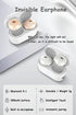 Invisible Earbuds Small Mini Hidden Earbuds for Work, Sleep, Music (Nude)...