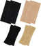 4 Pairs Slimming Arm Shaper and Thigh Slimmers Set, Elastic Compression Arm Shapers Upper Arm Sleeve Slimming Thigh Sleeves Thigh Wraps Slim for W...