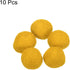 PATIKIL Wool Felt Balls Beads Wool Felting Pom 3cm 30mm Light Yellow for Home Crafts Handcrafts Project DIY Pack of 10...