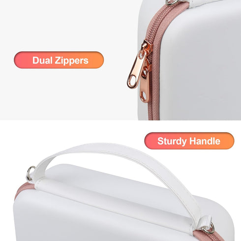 BOVKE Carrying Case for Sony ZV-1 / ZV-1F / ZV-1 II Vlog Digital Camera & Bluetooth Grip Vlogger Accessory Kit for Vlogging YouTube Live Video Str...