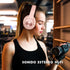 Pink Headphones Wireless Bluetooth Headphone Over Ear 65 Hours Playtime Foldable Deep Bass HIFI Stereo Wireless On Ear Headsets with Microphone Li...