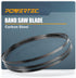 POWERTEC 105 Inch Bandsaw Blades, 1/4" x 6 TPI Band Saw Blades for Most 14" Band Saws with Riser Block Kits for Woodworking, 1 pack (13205)...