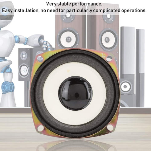 Full Range Speaker, 3 Inch 4ohm 5W Mini Full Frequency Audio Speaker Loudspeaker Home Stereo Woofer Loudspeaker for Multimedia Sound Box DIY....
