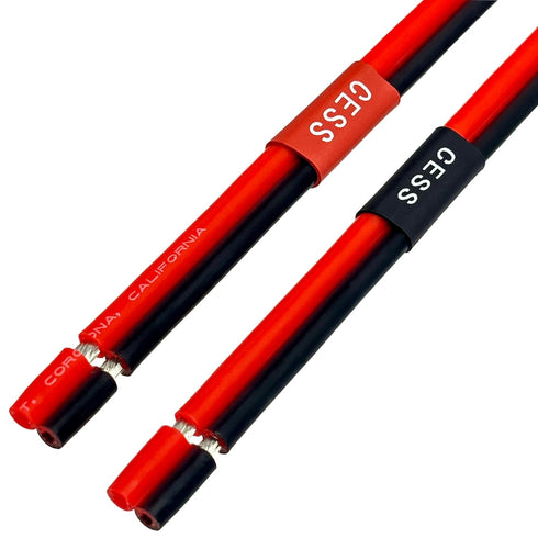 CESS-064-1f Speaker Cables to RCA Plugs Adapter, 2-Channel (1 Foot)...