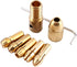 Mesee 3 Sets 0.5-3mm Brass Drill Chuck, Small Electric Drill Bit Collet Micro Twist Drill Chuck Set with Allen Wrench Fits Rotary Tools, 3 Size - ...