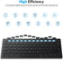 OMOTON Bluetooth Keyboard for Mac, Compact Wireless Keyboard Compatible with MacBook Pro/Air, iMac, iMac Pro, Mac Mini, Mac Pro Laptop and PC (Bla...