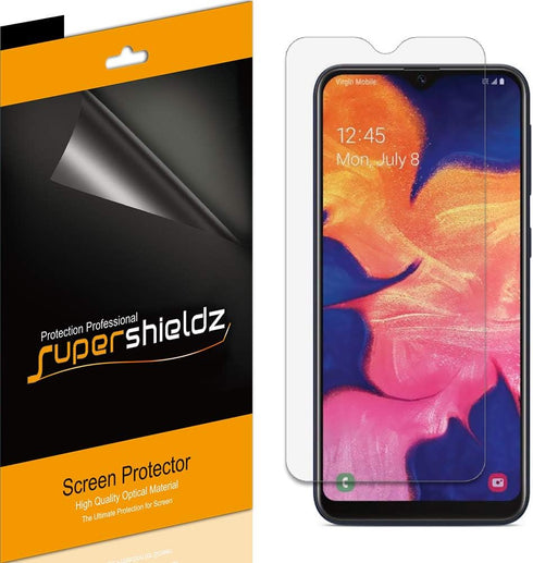 Supershieldz (6 Pack) Designed for Samsung (Galaxy A10E) Screen Protector, High Definition Clear Shield (PET)...