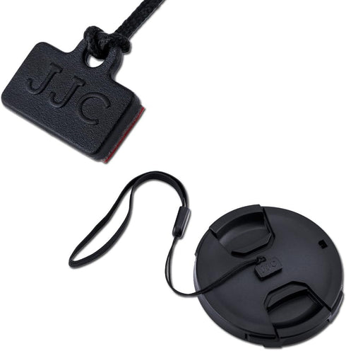 JJC 2-Pack 40.5mm Front Lens Cap Cover with Deluxe Cap Keeper for Sony ZV1F ZV-1F ZV-E10 II ZVE10 A6000 A6100 A6300 A6400 A6500 A6700 A5100 A7C II...