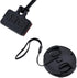 JJC 2-Pack 40.5mm Front Lens Cap Cover with Deluxe Cap Keeper for Sony ZV1F ZV-1F ZV-E10 II ZVE10 A6000 A6100 A6300 A6400 A6500 A6700 A5100 A7C II...