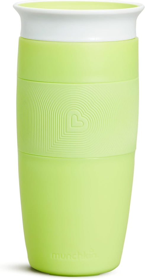 Munchkin Sippy Cup for Toddlers, Miracle 360 Cup, 14 Ounce, Green...