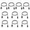 Smays Mini USB Cable 3ft 10-Pack Bulk, Mini-B Charger Cord Black...