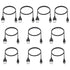 Smays Mini USB Cable 3ft 10-Pack Bulk, Mini-B Charger Cord Black...