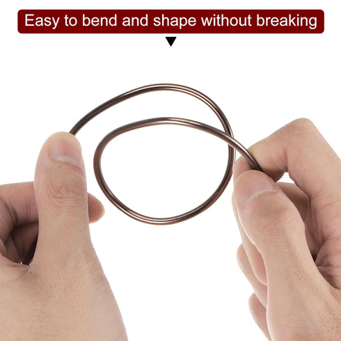 Bonsai Training Wire 2.5mm Total 20mm 66 Feet Anodized Aluminum Wire Corrosion Resistant Garden Wire for Plants Bonsai Trees Shaping Bending Indoo...