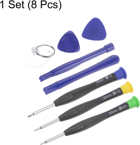 8 in 1 Electronics Repair Tool Kit Precision Screwdriver Set Opening Pry Tool for Repairing Phone Watch Eyeglasses Laptop...