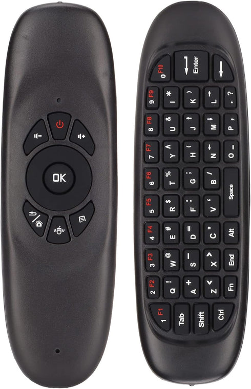 Air Mouse, 2.4GHz Keyboard with USB Receiver and Cable, Universal TV Remote Air Mouse Remote for PC TV, Plug and Play...