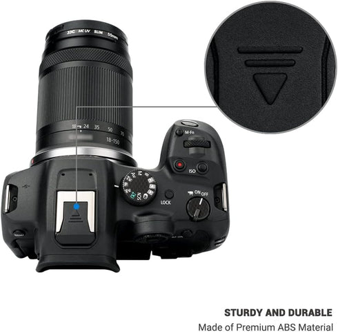 JJC 2Pack Hot Shoe Cover Cap Protector for Canon EOS R50 R10 R8 R7 R6 Mark II R5C R3 Camera, Replaces Canon ER-SC2 Hot Shoe Cover...