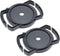 E-outstanding 2Pcs Camera Lens Cap Holder Keeper Camera Lens Cap Cover Buckle, for 52mm 67mm 58mm lens cap...