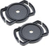 E-outstanding 2Pcs Camera Lens Cap Holder Keeper Camera Lens Cap Cover Buckle, for 52mm 67mm 58mm lens cap...