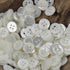 20 Pieces Genuine White MOP Buttons Natural Real Mother of Pearl Buttons for Shirts Dresses Polo DIY Craft (Diameter 11.5MM)...