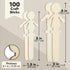 Juvale 100 Pack Unfinished People Shaped Craft Sticks, Wooden Popsicle Sticks for DIY Projects...