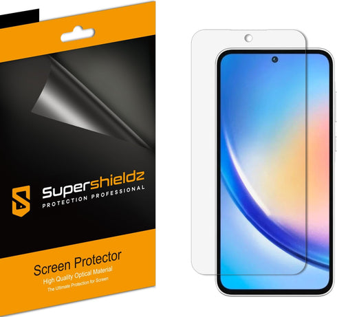Supershieldz (3 Pack) Designed for Samsung Galaxy A35 5G Screen Protector, High Definition Clear Shield (PET)...