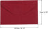 PATIKIL Mini Envelopes, 20 Pack Small Gift Card Holders Business Invitation Envelope for Wedding Birthday, Red...