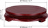 PATIKIL Planter Display Stand, 6.7 Inch Dia Round Bonsai Stand Imitation Wood Style Rotatable Home Decor Display for Table Lamp Teapot Base...