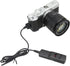 JJC MA-R 90cm Remote Shutter Cord, Compatible with Fuji X30 X70 X100F X100T X-A2 X-A3 X-A5 X-A10 X-E2 X-E2S X-E3 X-H1 X-M1 X-Pro2 XQ1 XQ2 X-T1 X-T...