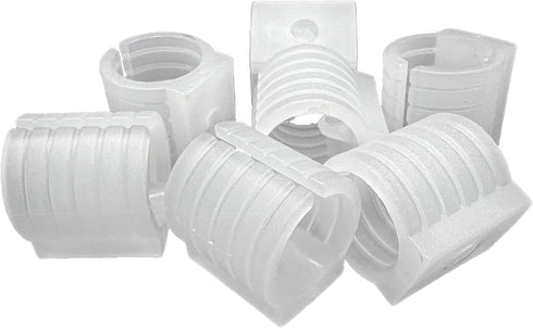 19mm U-Shaped Plastic Chair Foot Caps,Non-Slip Plastic Chair Foot U Shaped Floor Glides Tubing Caps Cover,U Shaped Office Chair Feet Tube Wrap Pad...