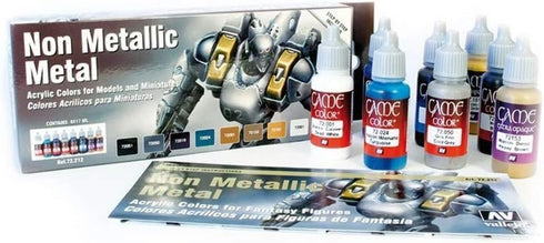 Vallejo Non Metallic Metal Colors...