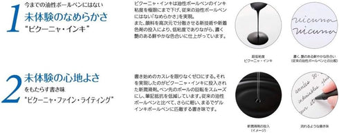 Pentel Vicuna XBXW455A Multi-Functional Ballpoint Pen, Black......