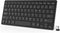 OMOTON Wireless Keyboard, 2.4G USB Keyboard Wireless, Compact and Quiet, Slim Wireless Keyboard for Laptop, Tablet, Computer, Desktop and PC (Blac...