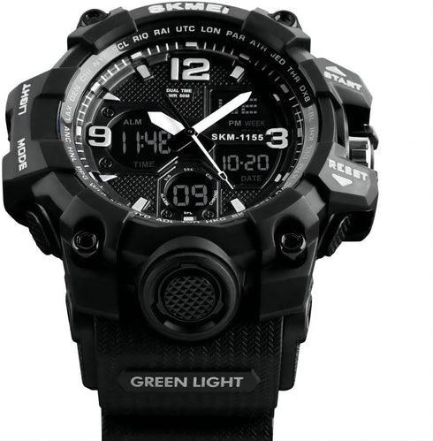 Men's Watches Sports Outdoor Waterproof Military Tactical Watch Date Multi Function LED Alarm Stopwatch Watches for Men...