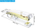PATIKIL Acrylic Stapler, Portable Stylish Manual Effortless Desktop Accessories Stapler for Classroom Home Office Desk, Gold...